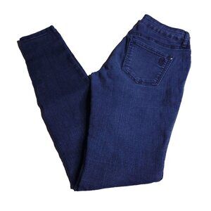 Jessica Simpson Kiss Me Jeggings 26 Dark Wash Low Rise Stretch
